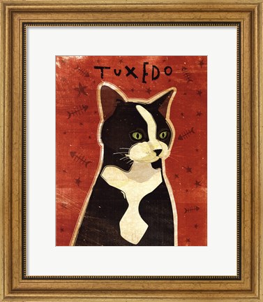 Framed Tuxedo Print