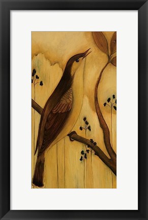 Framed Bird IV Print