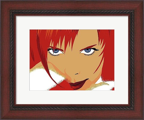 Framed On Fire Print