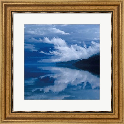 Framed Glacial Mist Print