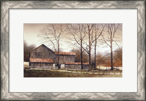 Framed Treeline Print