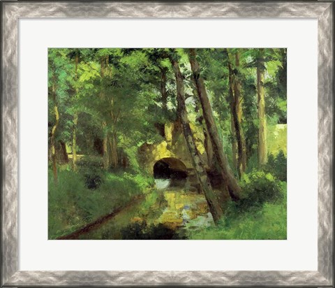 Framed Little Bridge, Pontoise, 1875 Print