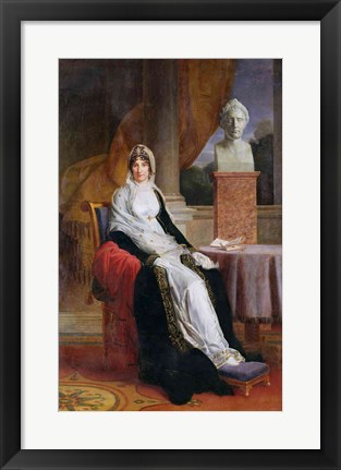Framed Marie-Laetitia Ramolino Print