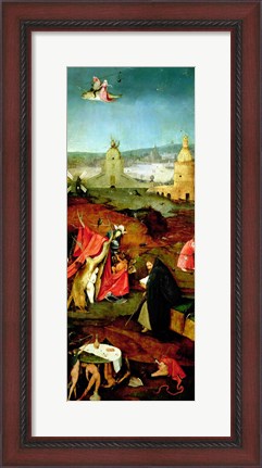 Framed Temptation of St. Anthony Print