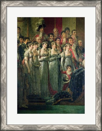 Framed Consecration of the Emperor Napoleon III Print