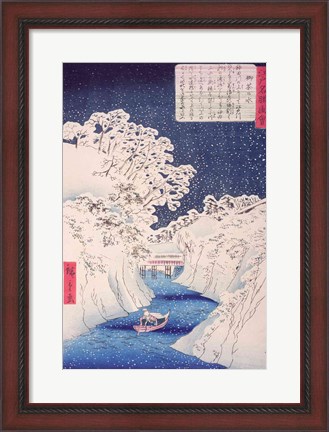Framed Views of Edo Print