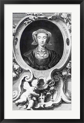 Framed Anne of Cleves Print