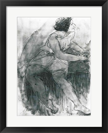 Framed Isadora Duncan Print