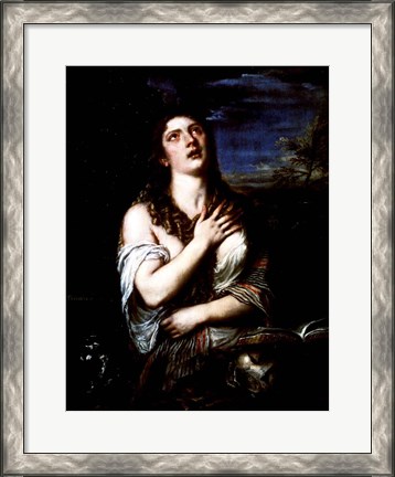 Framed Mary Magdalene, c.1561 Print