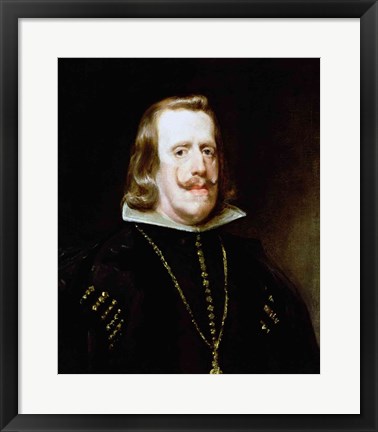 Framed Philip IV (profile) Print