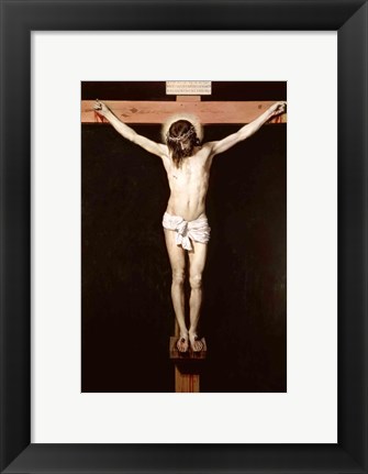 Framed Christ on the Cross, c.1630 Print