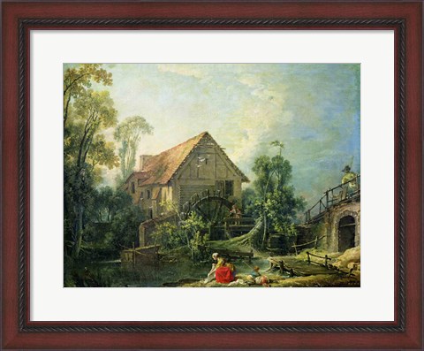 Framed Mill, 1751 Print