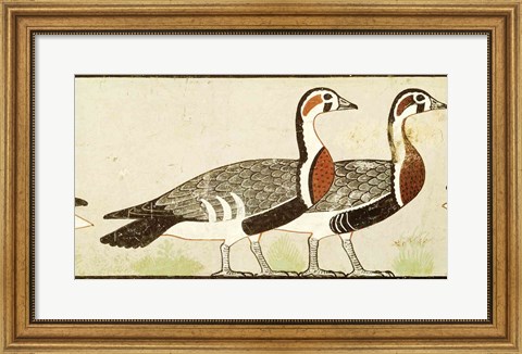Framed Geese, from the Tomb of Nefermaat and Atet, Old Kingdom Print