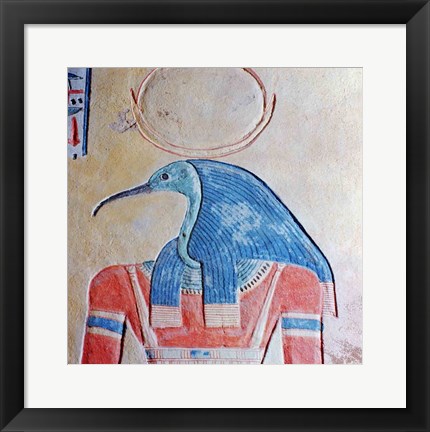 Framed God Thoth Print