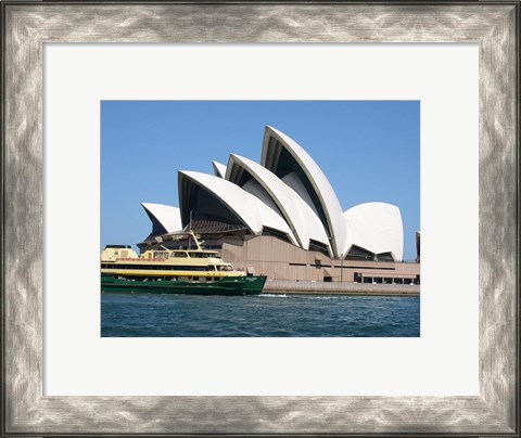 Framed Sydney Opera House with Sydney Ferry Collaroy Print