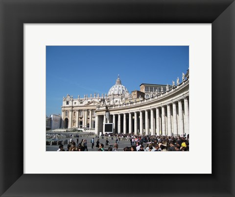 Framed Vatican Rome Print