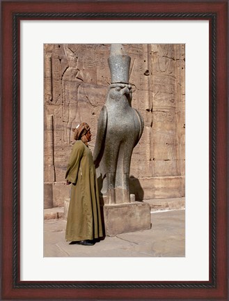 Framed Temple of Horus Edfu Egypt Print