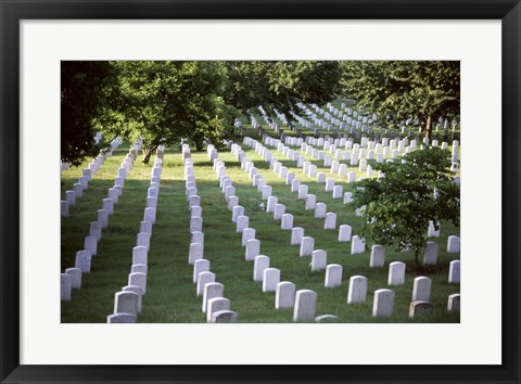 Framed Arlington National Cemetery Arlington Virginia USA Print