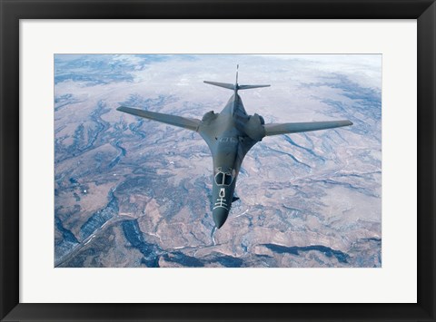 Framed U.S. Air Force B1-B Bomber Print