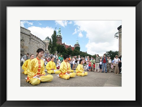 Framed Falun Dafa in Szczecin, Poland August 2007 Print