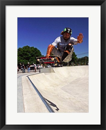 Framed Santa Cruz Skateboard Print
