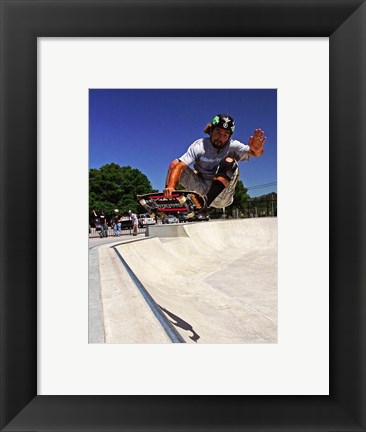 Framed Santa Cruz Skateboard Print