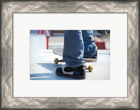 Framed Skater in Florence Print