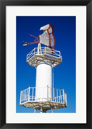 Framed American Windmill, Lubbock, Texas, USA Print