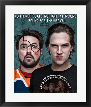 Framed Jay &amp; Silent Bob Get Old Print