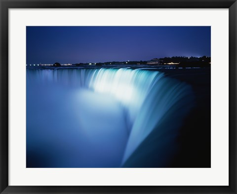 Framed Horseshoe Falls, Niagara Falls, Ontario, Canada Print
