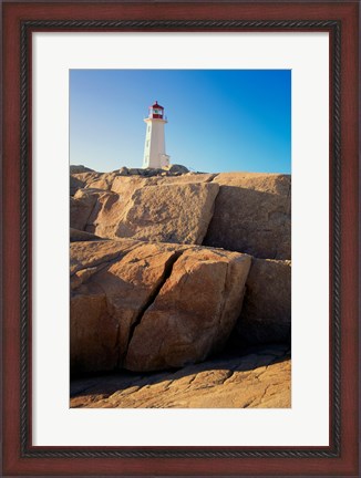 Framed Peggy&#39;s Cove Lighthouse Peggy&#39;s Cove Nova Scotia Canada Print