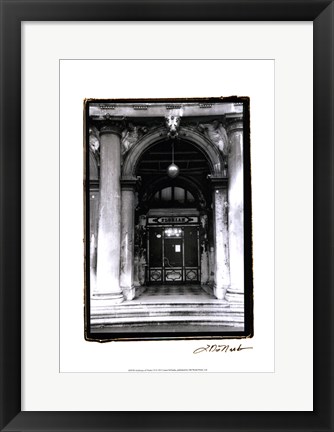 Framed Archways of Venice VI Print