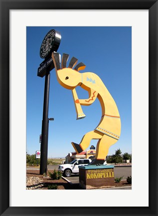 Framed World&#39;s Largest Kokopelli Print