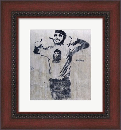 Framed Che and Fidel, Norway Print