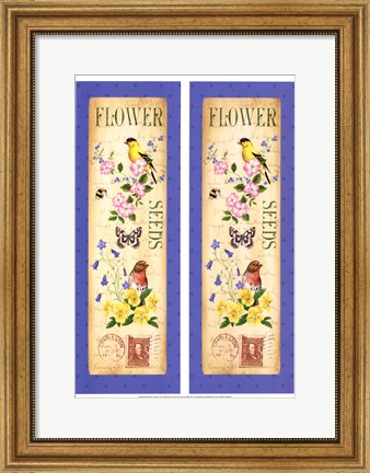 Framed Blooming Garden VI Print