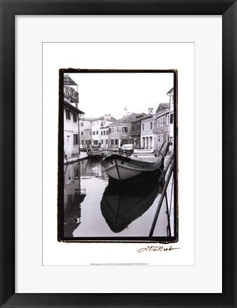 Framed Waterways of Venice VIII Print