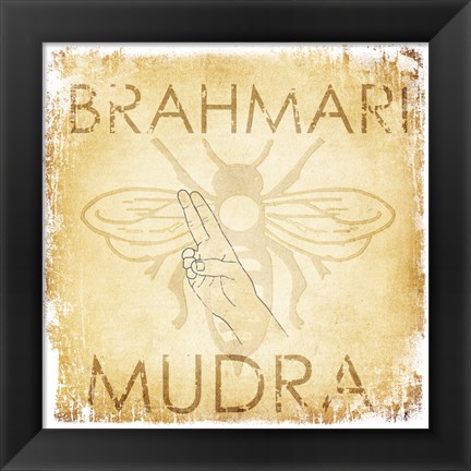 Framed Brahmari Mudra (Humming Bee) Print