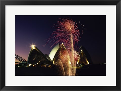 Framed Sydney Opera House Sydney Australia Print