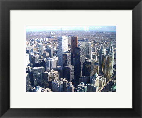 Framed Skyline Toronto Print