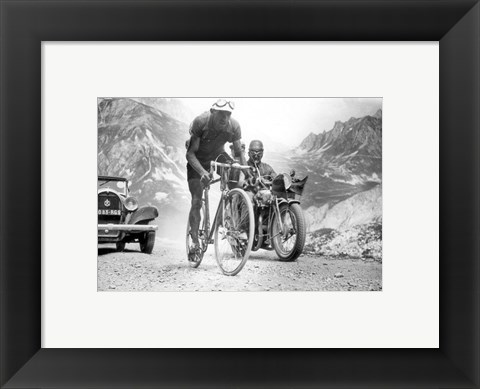 Framed Federico Ezquerra  Tour de France 1934 Print