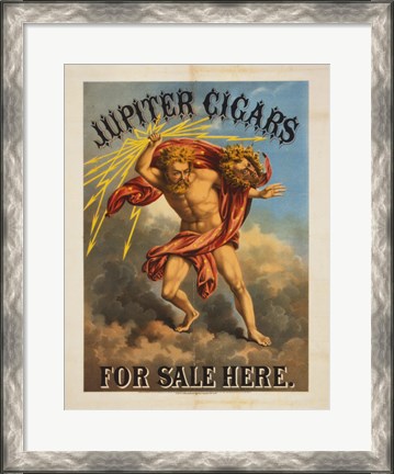 Framed Jupiter cigars for sale here Print