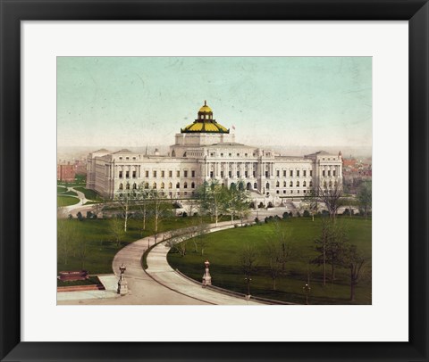 Framed Library of Congress Print