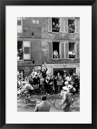 Framed Tour de France 1958 Print