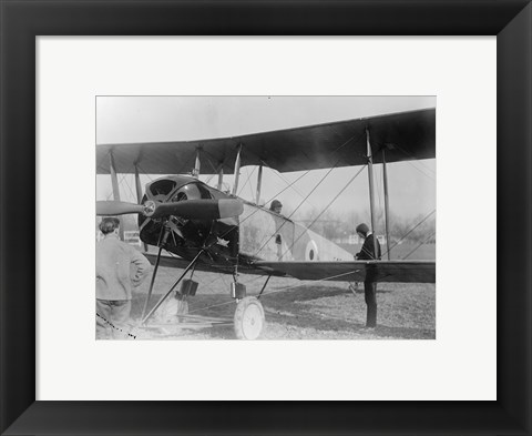 Framed Allied Aircraft Closeup Print