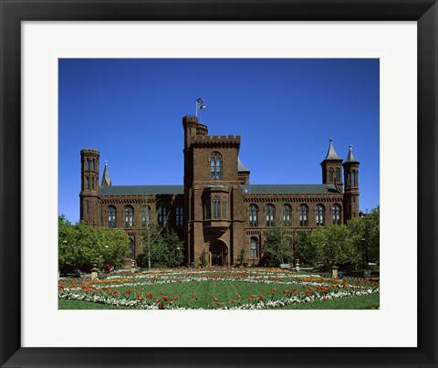 Framed Smithsonian Institution Building, Washington D.C., USA Print