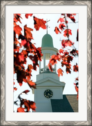 Framed High section view of a church, Cape Cod, Massachusetts, USA Print