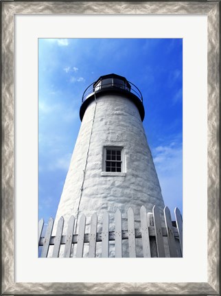 Framed Pemaquid Lighthouse Print
