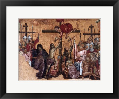 Framed Christ Crucified Print