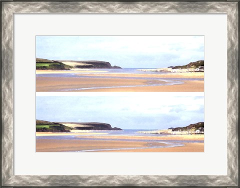 Framed 2-Up Sunlit Sands I Print