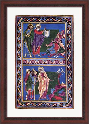 Framed Moses and the Jews Print